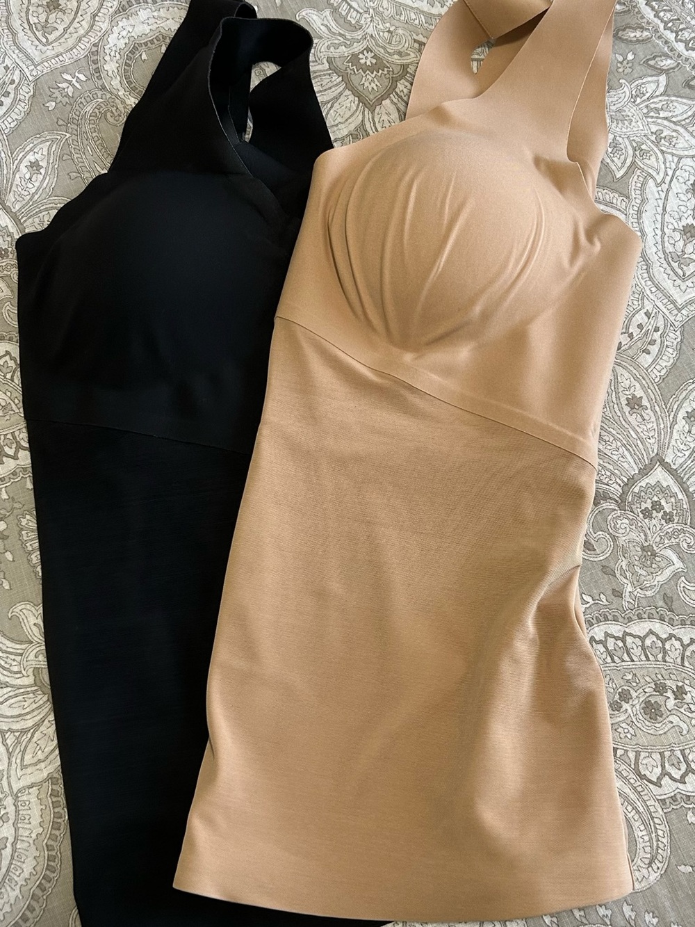 Honeylove Shaping Tank Tops - Brown & Nude